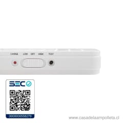 LAMPARA DE EMERGENCIA 60LED 4/7 HORAS