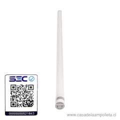 TUBO LED T8 18W 120CM - BLANCO FRIO (6000K) - FARETTO