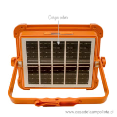 PROYECTOR LED RECARGABLE SOLAR Y CABLE USB 200W