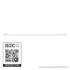 TUBO LED T8 18W 120CM - BLANCO CÁLIDO (3000K)