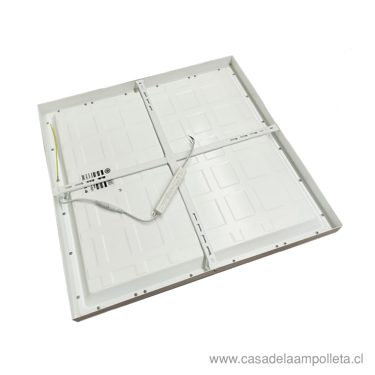 PANEL LED 60X60 SOBREPUESTO 48W BLANCO FRÍO (6500K) Casa de la