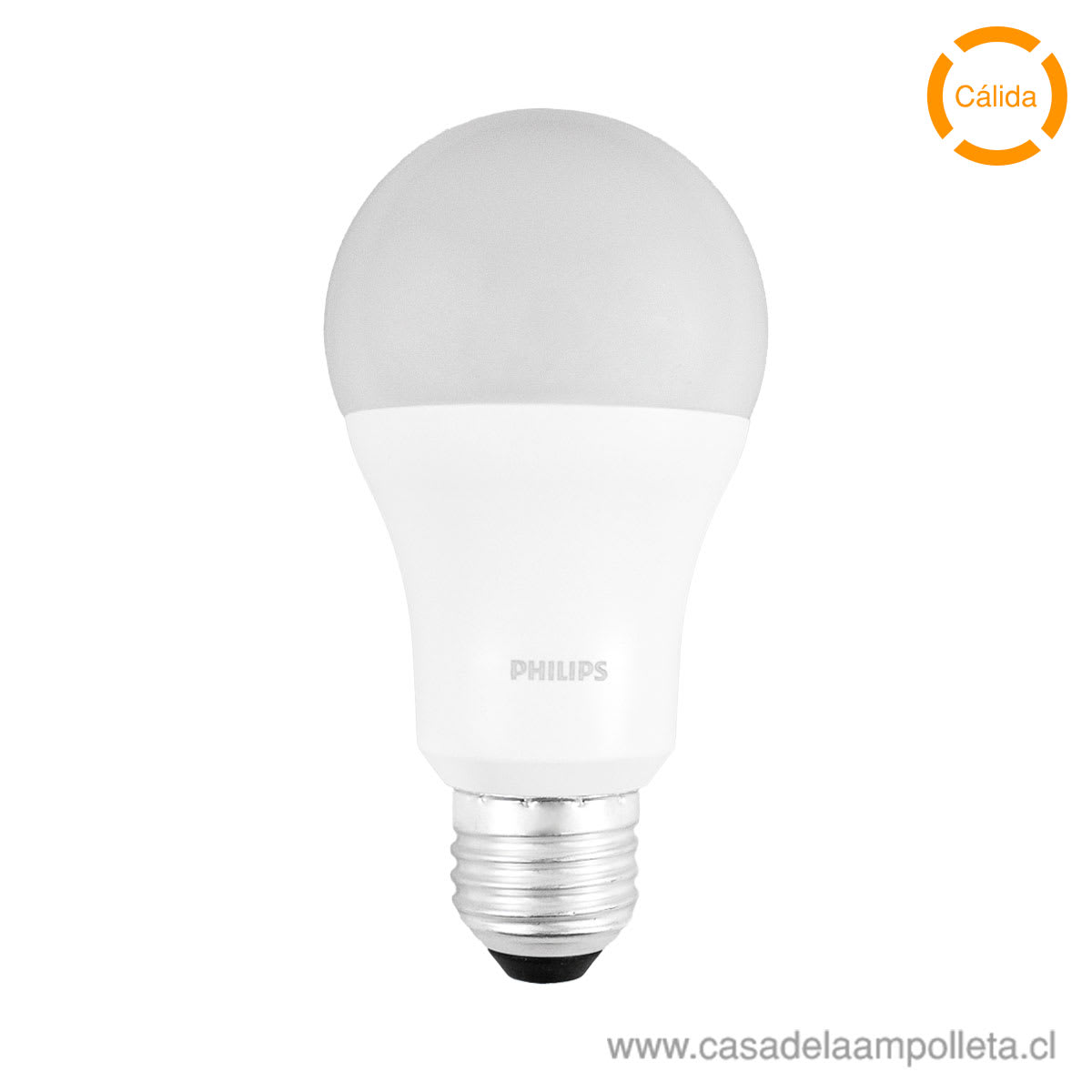 AMPOLLETA LED A60 6W (50W) - BLANCO CÁLIDO (3000K) - PHILIPS