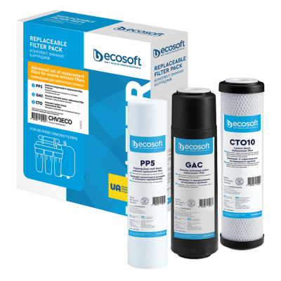 PACK DE FILTROS DE ÓSMOSIS INVERSA 2.5