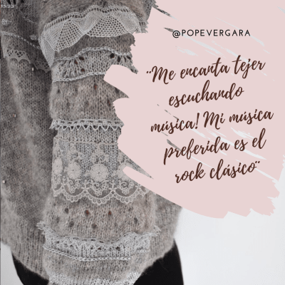 Secretos de @popevergara y el tejido Secretos de @popevergara y el tejido
