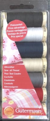 SET HILOS COSTURA POLIESTER 100MT 7UN SET HILOS COSTURA POLIESTER 100MT 7UN