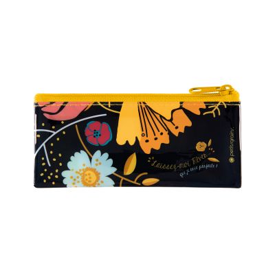 ESTUCHE CHICO NEGRO FLOR ESTUCHE CHICO NEGRO FLOR