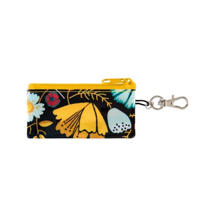 ESTUCHE LLAVERO NEGRO FLOR ESTUCHE LLAVERO NEGRO FLOR