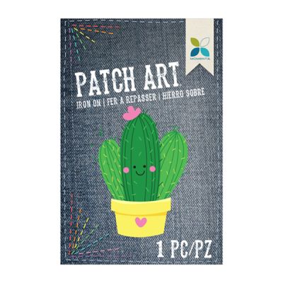 PARCHE DECORATIVO BORDADO CACTUS PARCHE DECORATIVO BORDADO CACTUS