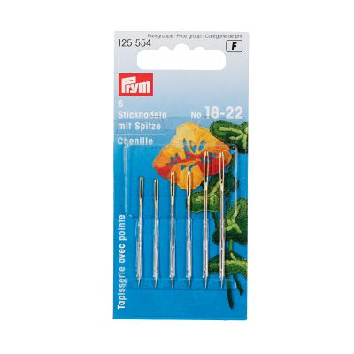 AGUJAS BORDAR SURT CON PUNTA Nº 18-22 AGUJAS BORDAR SURT CON PUNTA Nº 18-22