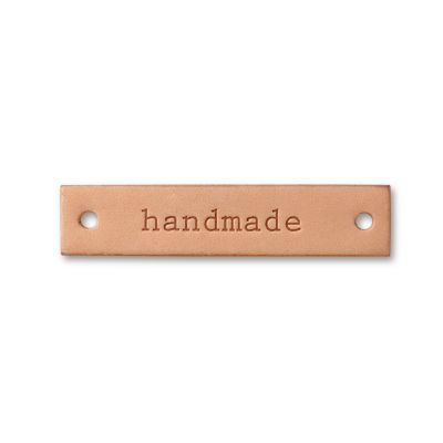 ETIQUETA HANDMADE CUERO ETIQUETA HANDMADE CUERO