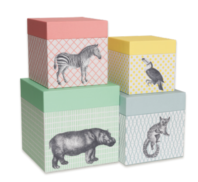 CAJA ORGANIZADORA DECORATIVA ANIMALES CAJA ORGANIZADORA DECORATIVA ANIMALES