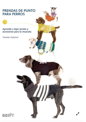 LIBRO PRENDAS DE PUNTOS PARA PERROS LIBRO PRENDAS DE PUNTOS PARA PERROS