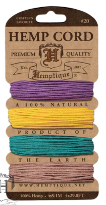 CORDON HEMP 1MM 46 CORDON HEMP 1MM 46