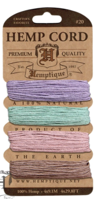 CORDON HEMP 1MM 27 CORDON HEMP 1MM 27