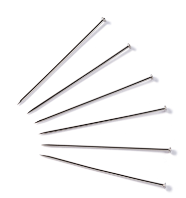 ALFILERES PLATEADOS ACERO 0,50MM ALFILERES PLATEADOS ACERO 0,50MM