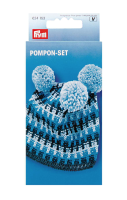 SET PARA HACER POMPONES, 4 TAMAÑOS SET PARA HACER POMPONES, 4 TAMAÑOS