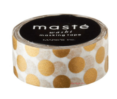WASHI TAPE BASIC LUNARES PLATEADOS WASHI TAPE BASIC LUNARES PLATEADOS