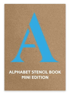 LIBRO ALFABETO STENCIL LIBRO ALFABETO STENCIL