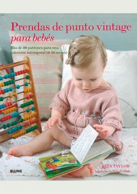 LIBRO PRENDAS DE PUNTO VINTAGE PARA BEBES LIBRO PRENDAS DE PUNTO VINTAGE PARA BEBES