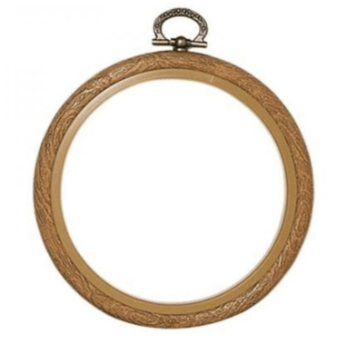 BASTIDOR REDONDO COLGANTE 7,5CM BASTIDOR REDONDO COLGANTE 7,5CM