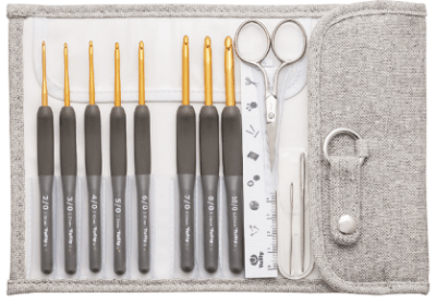 SET CROCHET ETIMO ROYAL SILVER SET CROCHET ETIMO ROYAL SILVER