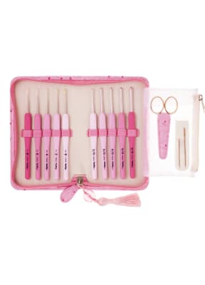 SET CROCHET ETIMO ROSE LACE FULL SET CROCHET ETIMO ROSE LACE FULL
