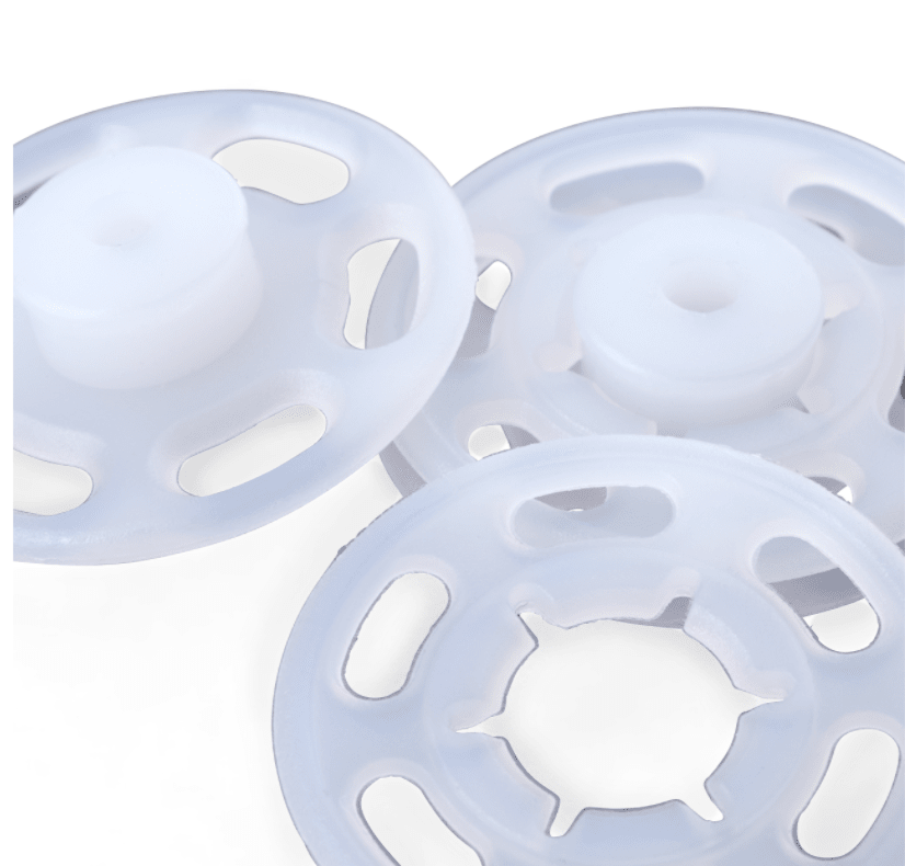 BROCHES DE PRESION PLASTICO TRANSPARENTES CORDELIA BROCHES DE PRESION PLASTICO TRANSPARENTES CORDELIA