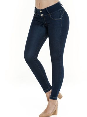 Jeans Levantacola Colombiano J-6128 Truccos Jeans - PaoPink Jeans Levantacola Colombiano J-6128 Truccos Jeans - PaoPink