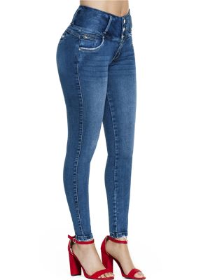 Jeans Levantacola Colombiano J-6161 Truccos Jeans - PaoPink Jeans Levantacola Colombiano J-6161 Truccos Jeans - PaoPink