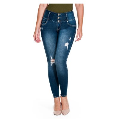 Jeans Levantacola Colombiano J-6515 Truccos Jeans - PaoPink Jeans Levantacola Colombiano J-6515 Truccos Jeans - PaoPink