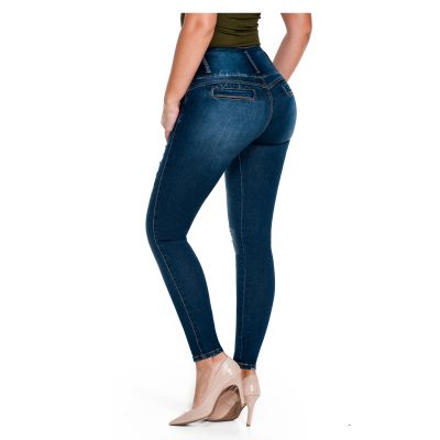 Jeans Levantacola Colombiano J-6515 Truccos Jeans - PaoPink Jeans Levantacola Colombiano J-6515 Truccos Jeans - PaoPink