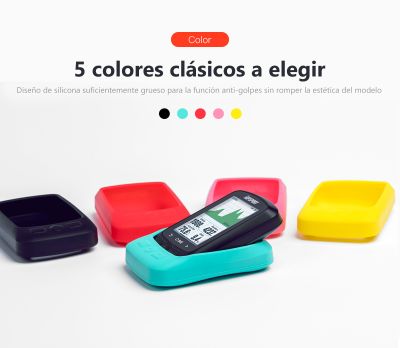 Funda De Silicona Para Ciclocomputador iGPSPORT iGS50E Funda De Silicona Para Ciclocomputador iGPSPORT iGS50E