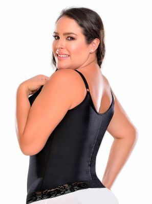 Blusa Modeladora Negra BLN-0230 MyD - PaoPink Blusa Modeladora Negra BLN-0230 MyD - PaoPink