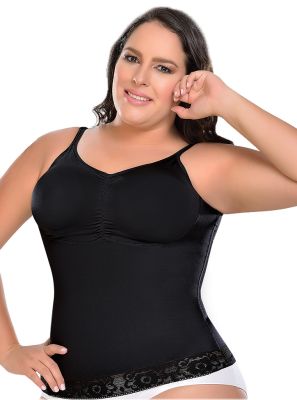 Blusa Modeladora Negra BLN-0230 MyD - PaoPink Blusa Modeladora Negra BLN-0230 MyD - PaoPink