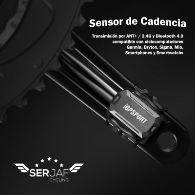 Sensor de Cadencia iGPSPORT, Garmin o Polar ANT+ Bluetooth Sensor de Cadencia iGPSPORT, Garmin o Polar ANT+ Bluetooth