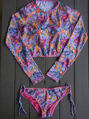Bikini con Manga Klitate Bikini con Manga Klitate