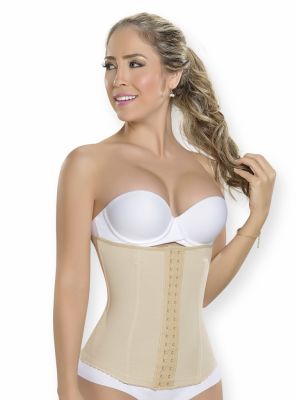 Faja Colombiana Corset Cinturilla Beige F-0056 MyD - PaoPink Faja Colombiana Corset Cinturilla Beige F-0056 MyD - PaoPink