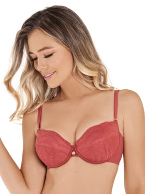 Sostén Romantico Terracota Sostén Romantico Terracota