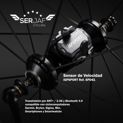 Sensor de Velocidad Bicicleta iGPSPORT Garmin ANT+ Sensor de Velocidad Bicicleta iGPSPORT Garmin ANT+