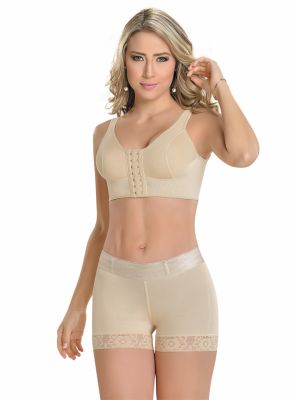 Faja Colombiana Calzón Levantacola Beige STB-0321 MyD - PaoPink Faja Colombiana Calzón Levantacola Beige STB-0321 MyD - PaoPink