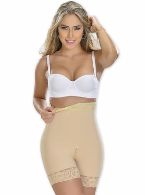 Faja Colombiana Calzón Levantacola Beige SXA-0327 MyD - PaoPink Faja Colombiana Calzón Levantacola Beige SXA-0327 MyD - PaoPink
