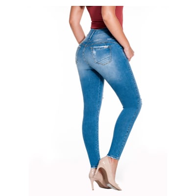 Jeans Levantacola Colombiano J-6455 Truccos Jeans - PaoPink Jeans Levantacola Colombiano J-6455 Truccos Jeans - PaoPink