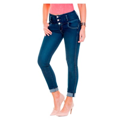 Jeans Levantacola Colombiano J-6615 Truccos Jeans - PaoPink Jeans Levantacola Colombiano J-6615 Truccos Jeans - PaoPink