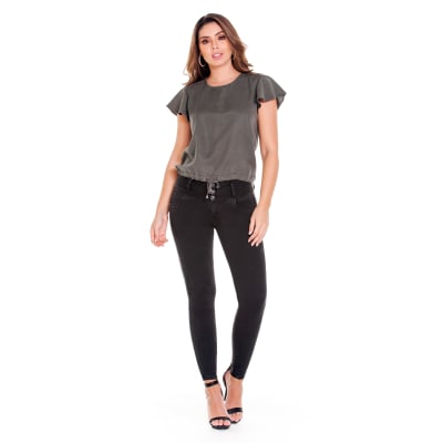 Jeans Levantacola Colombiano J-6618 Truccos Jeans - PaoPink Jeans Levantacola Colombiano J-6618 Truccos Jeans - PaoPink