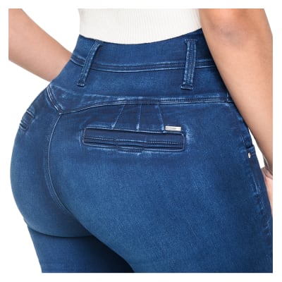 Jeans Levantacola Colombiano J-6988 Truccos Jeans - PaoPink Jeans Levantacola Colombiano J-6988 Truccos Jeans - PaoPink