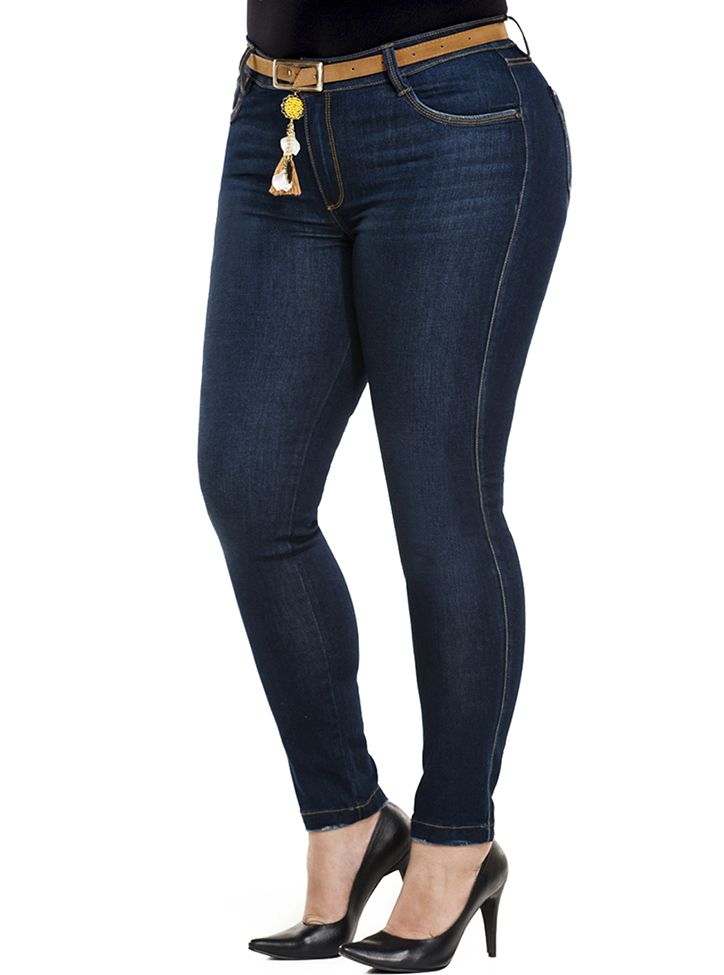 Jeans Levantacola Colombiano Talla Plus JP-2080 - PaoPink | PaoPink
