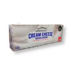 QUESO CREMA GREENBAY BARRA 1.360 kg