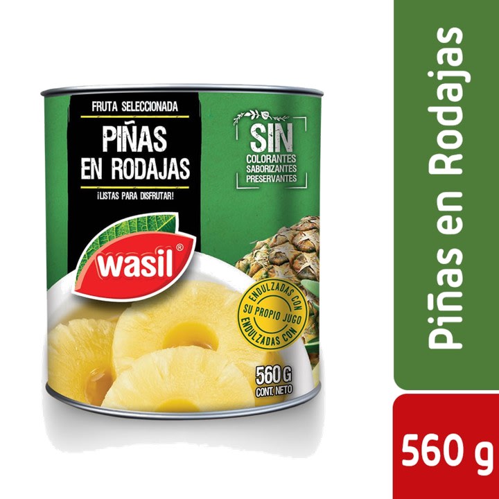 PIÑA EN RODAJAS | INZUMO | Productos Congelados