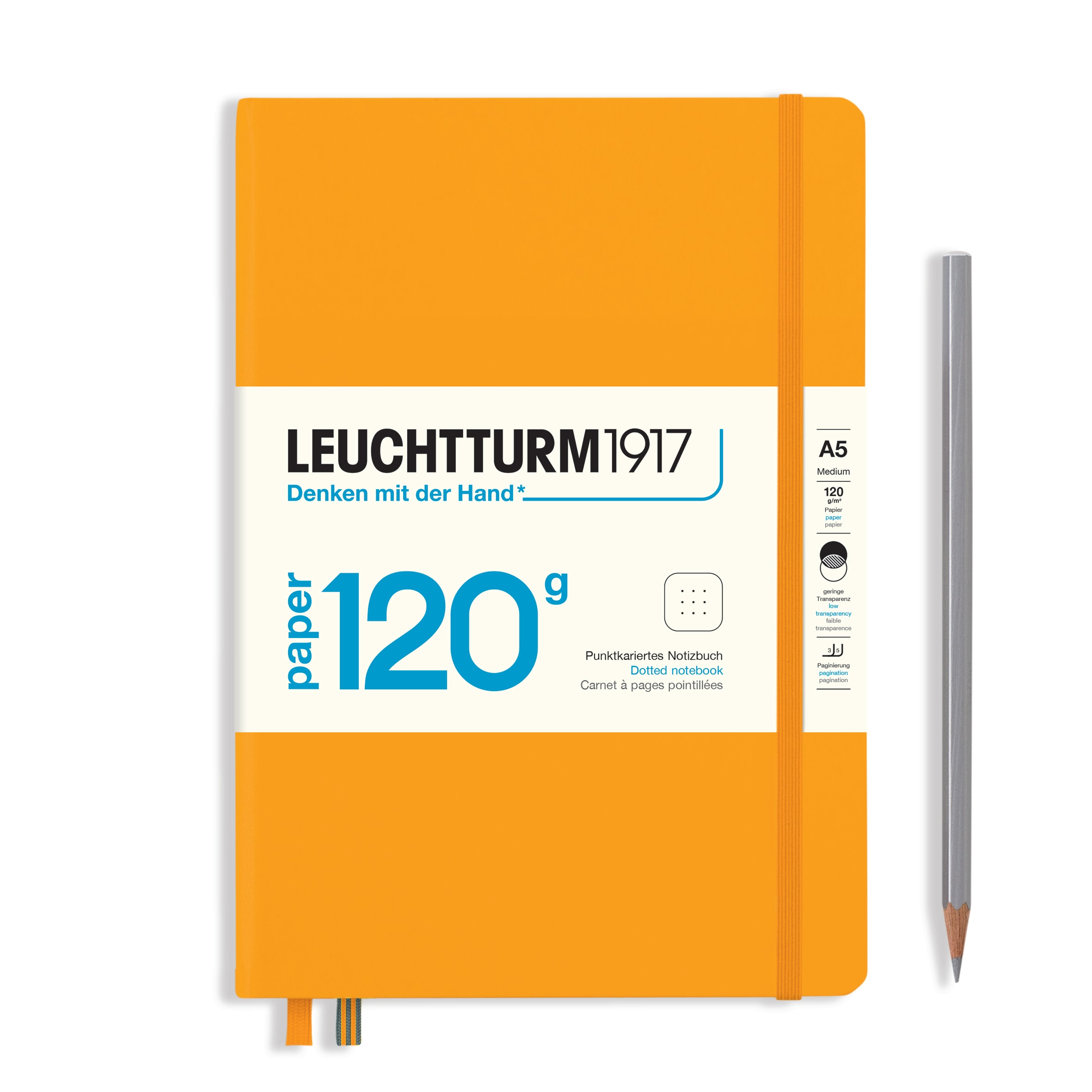 Libreta leuchtturm1917 120G Edition A5 Puntos, Rising Sun