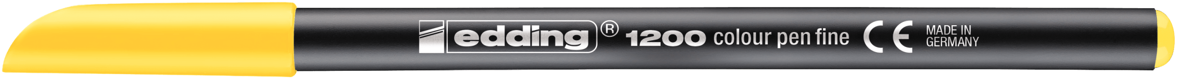 Marcador fibra Edding E-1200 Amarillo
